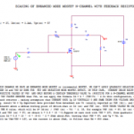 Enhance dmode MOSFET biased with feedback resistor