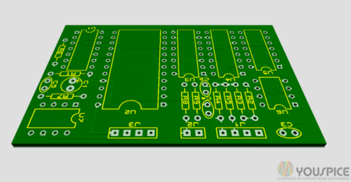 board without components